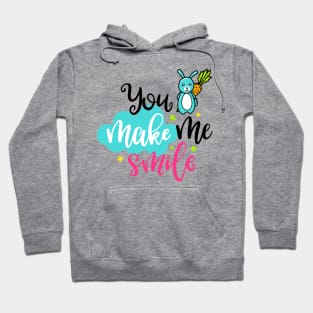 You make me smile Hoodie